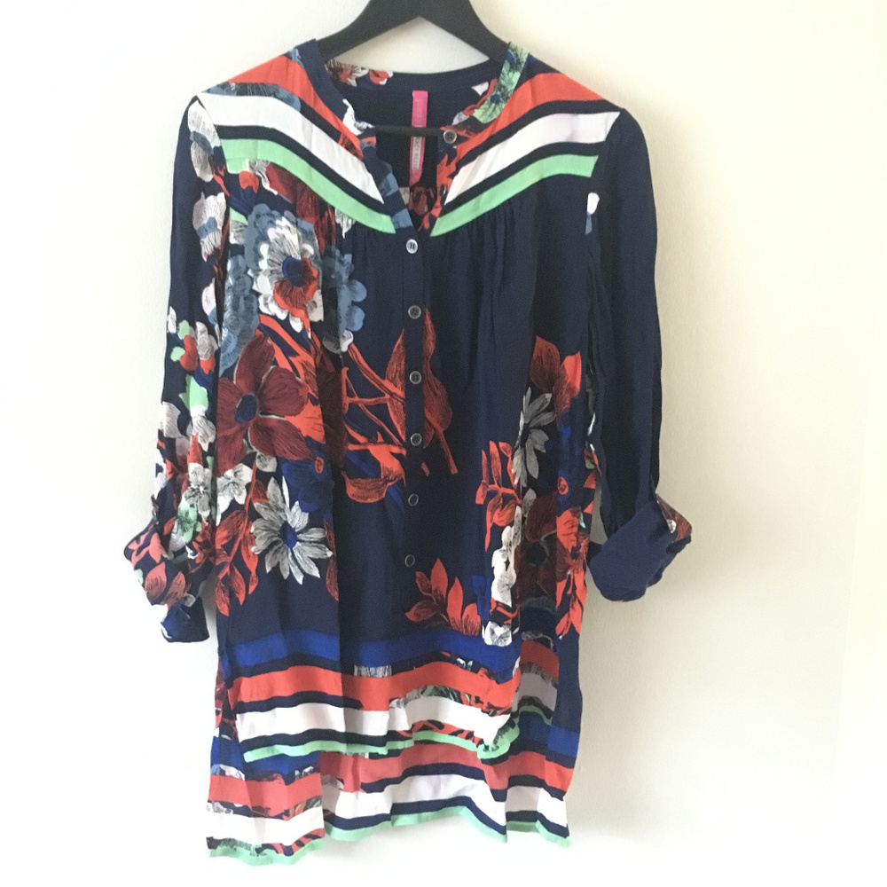 Plenty by Tracy Reese Stitch Fix Floral Tunic